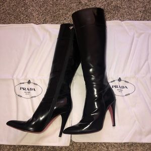 Prada Leather Boots